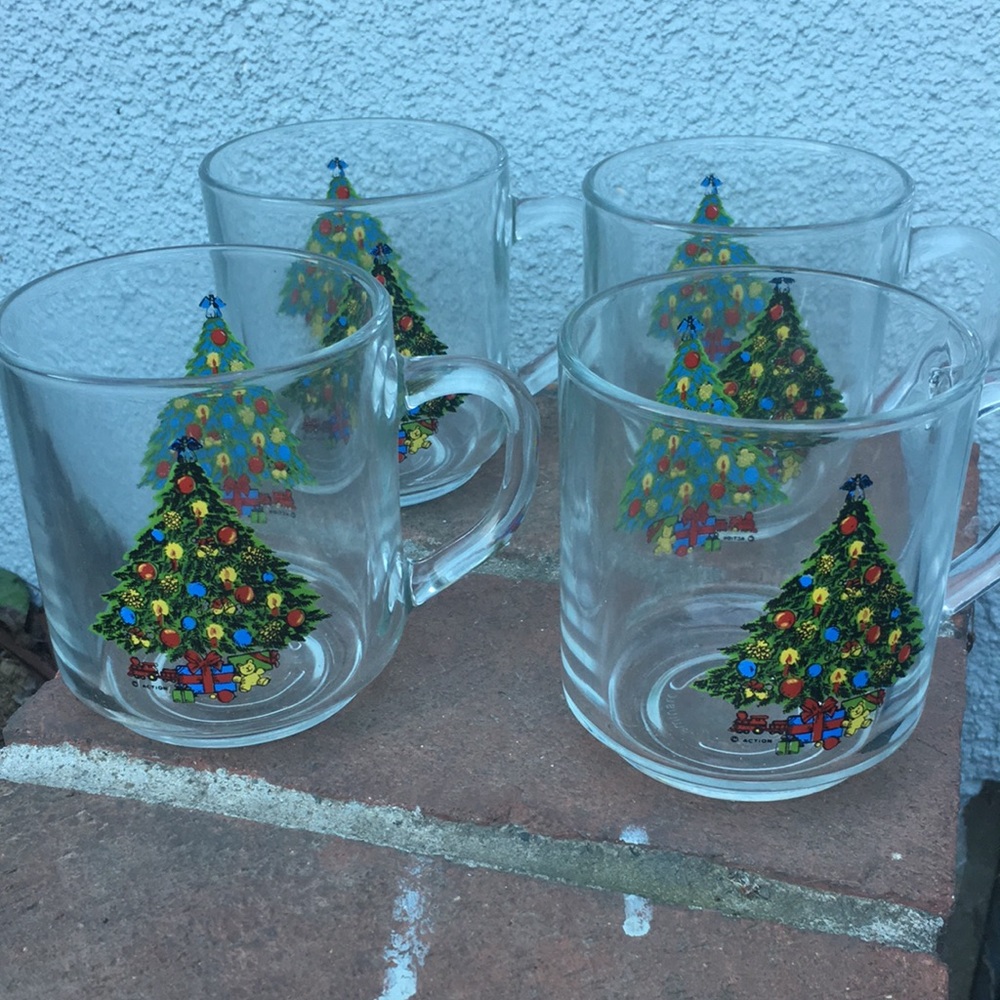Vintage Christmas Cups